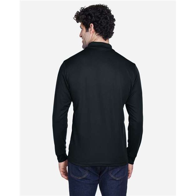 Men's Pinnacle Performance Long Sleeve Piqué Polo - Thumbnail Image