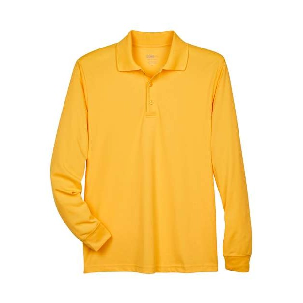 Men's Pinnacle Performance Long Sleeve Piqué Polo - Thumbnail Image