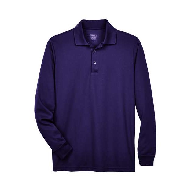 Men's Pinnacle Performance Long Sleeve Piqué Polo - Thumbnail Image