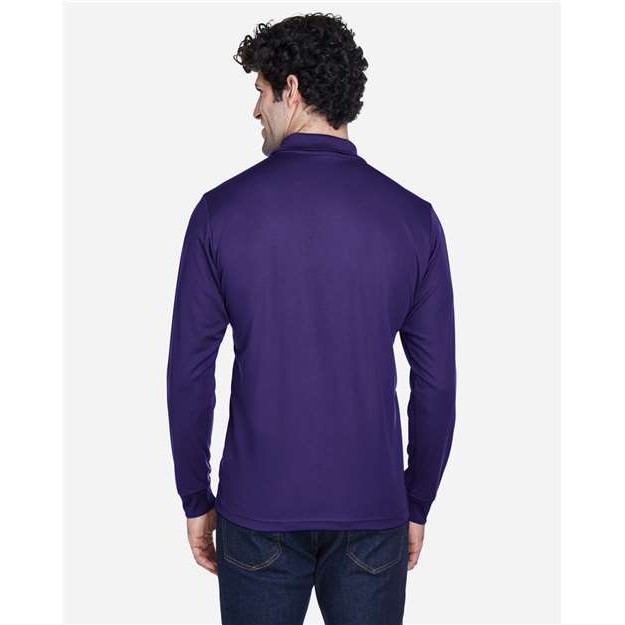 Men's Pinnacle Performance Long Sleeve Piqué Polo - Thumbnail Image