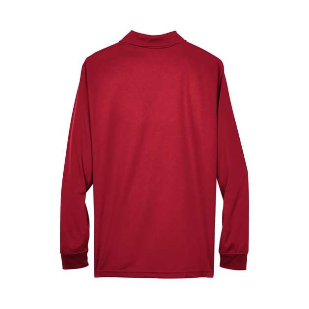 Men's Pinnacle Performance Long Sleeve Piqué Polo - Thumbnail Image