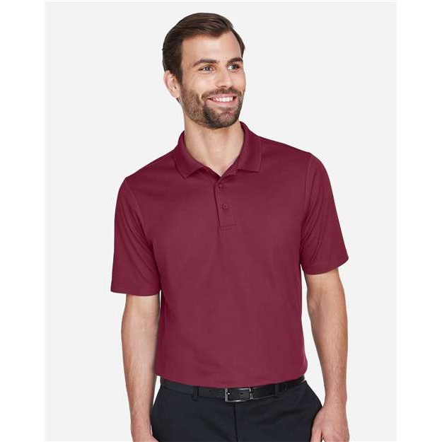Men's Plaited Polo - Thumbnail Image