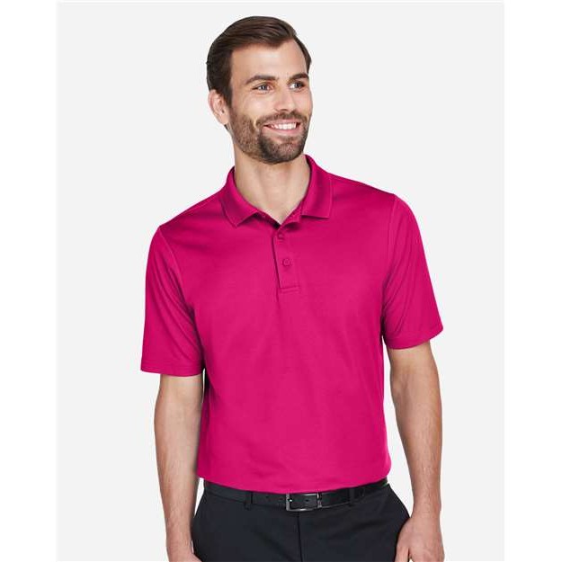 Men's Plaited Polo - Thumbnail Image