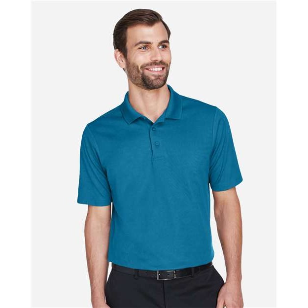 Men's Plaited Polo - Thumbnail Image