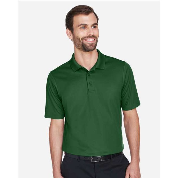 Men's Plaited Polo - Thumbnail Image