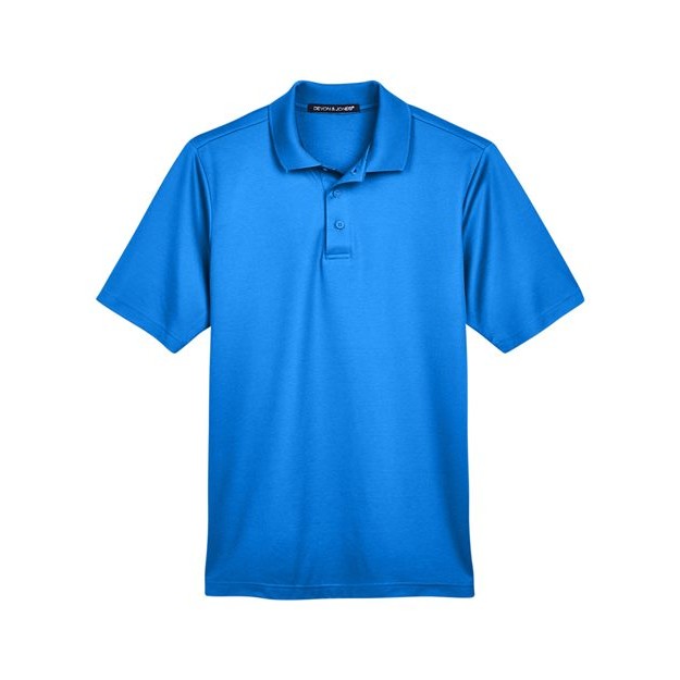 Men's Plaited Polo - Thumbnail Image