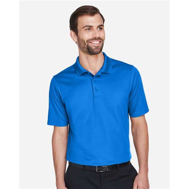 Men's Plaited Polo - Thumbnail Image