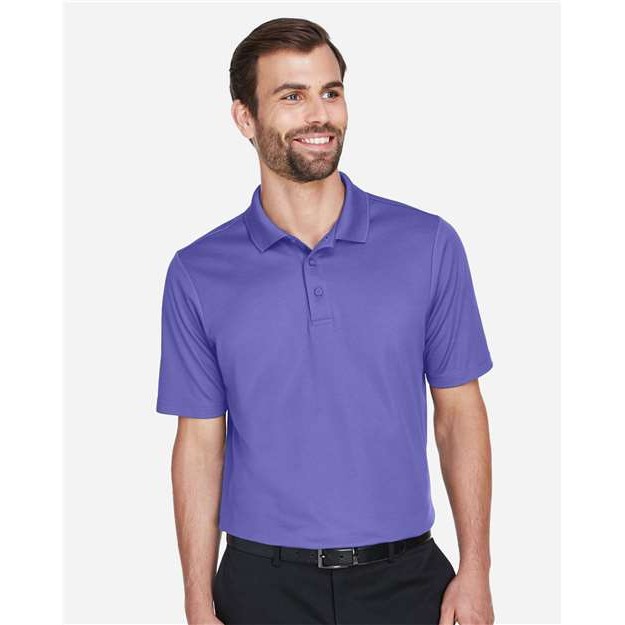 Men's Plaited Polo - Thumbnail Image