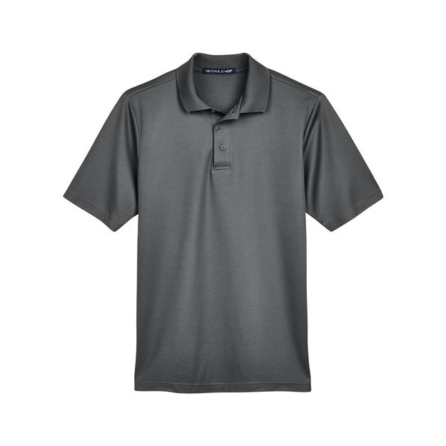 Men's Plaited Polo - Thumbnail Image