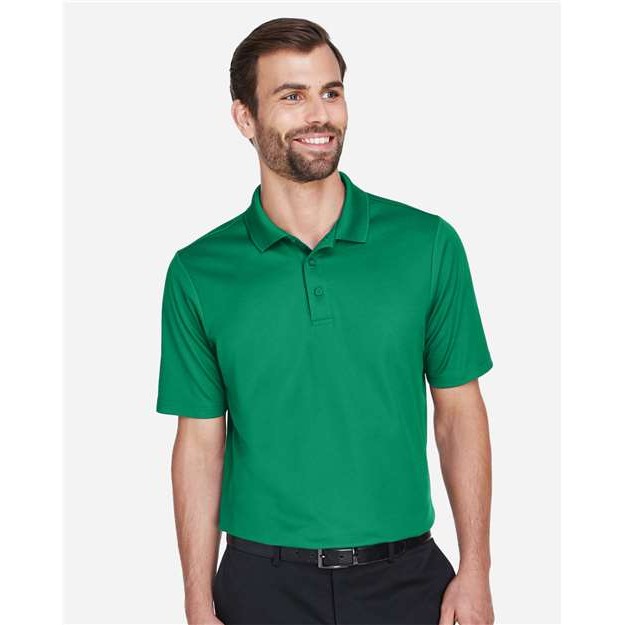 Men's Plaited Polo - Thumbnail Image