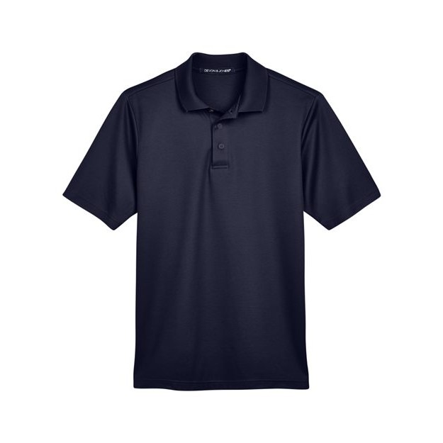 Men's Plaited Polo - Thumbnail Image