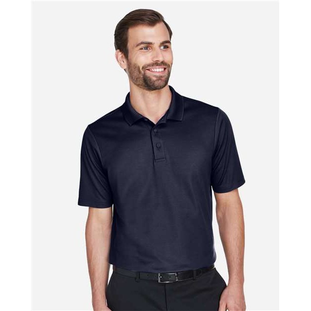 Men's Plaited Polo - Thumbnail Image