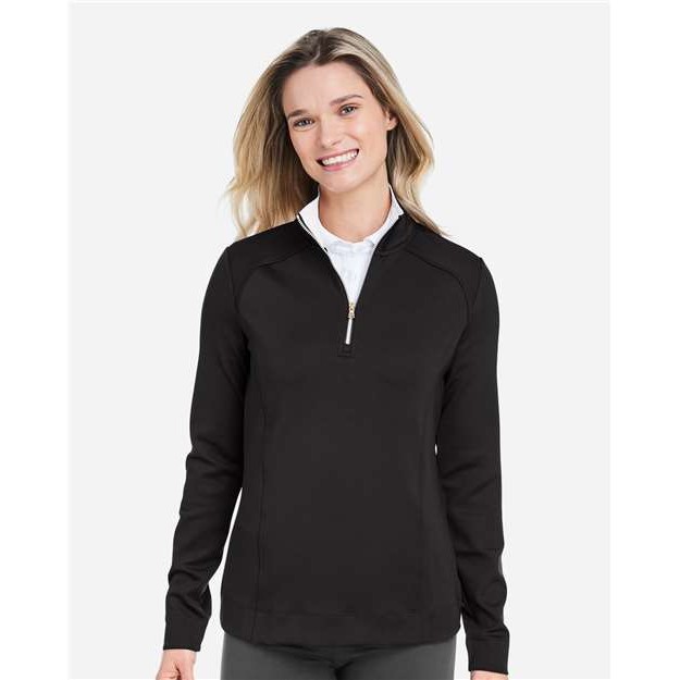 Women's Wells Tech Quarter-Zip Pullover - Thumbnail Image
