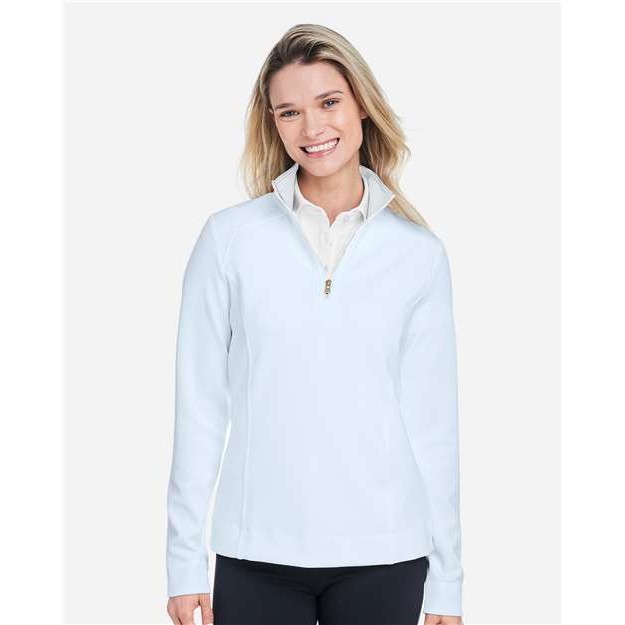 Women's Wells Tech Quarter-Zip Pullover - Thumbnail Image