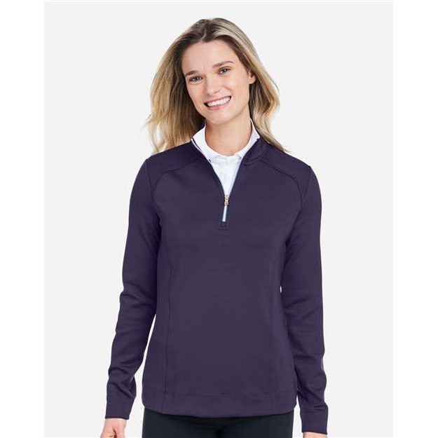 Women's Wells Tech Quarter-Zip Pullover - Thumbnail Image