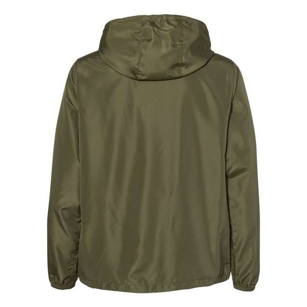 Unisex Lightweight Quarter-Zip Windbreaker Pullover Jacket - Thumbnail Image