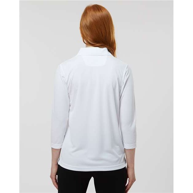 Women's Lady Palm Three-Quarter Sleeve Polo - Thumbnail Image