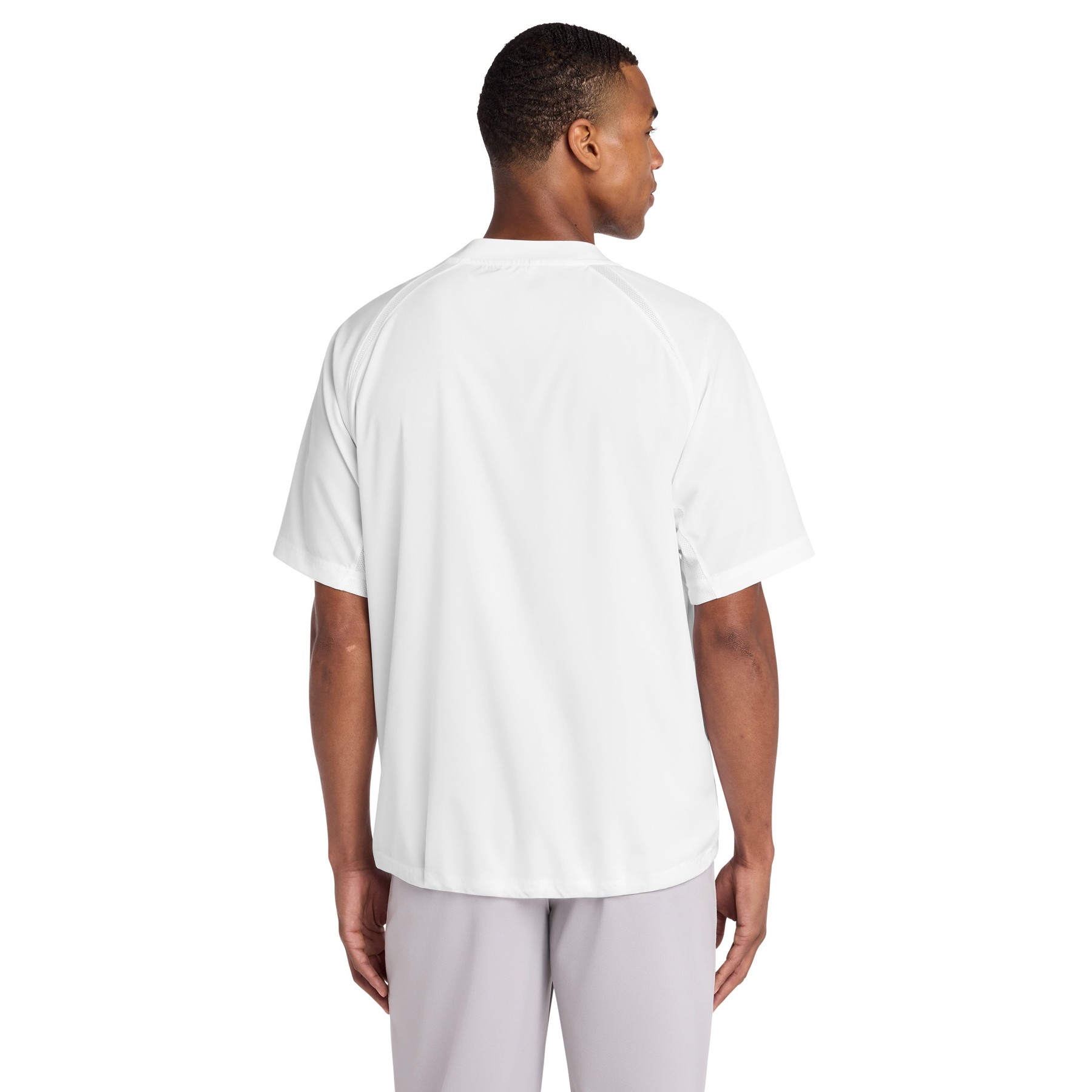 Repeat 1/2-Zip Short Sleeve Jacket - Thumbnail Image