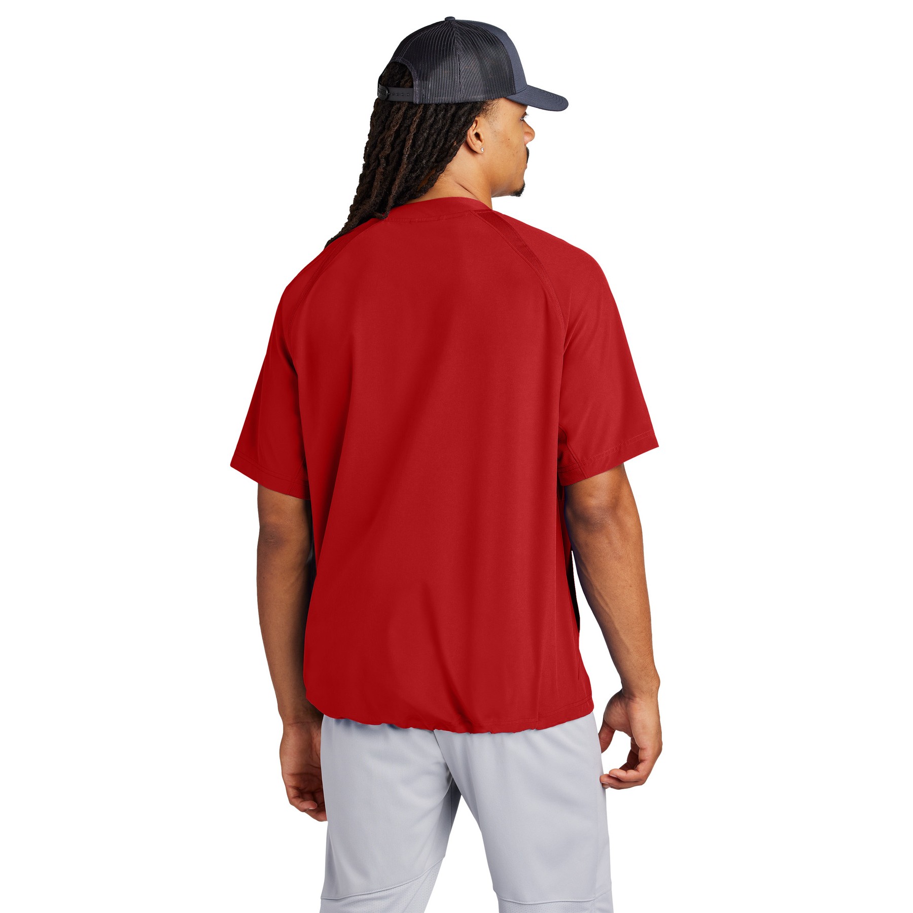 Repeat 1/2-Zip Short Sleeve Jacket - Thumbnail Image