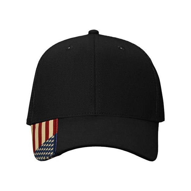 USA Flag Mesh Cap - Thumbnail Image