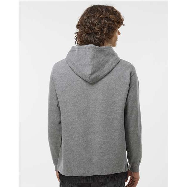 Unisex Mixed Media Hooded Sweatshirt - Thumbnail Image