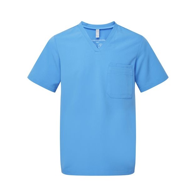 Men's Limitless V-Neck Stretch Scrub Top - Thumbnail Image