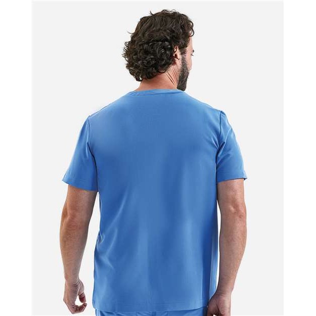 Men's Limitless V-Neck Stretch Scrub Top - Thumbnail Image
