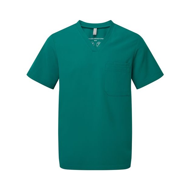 Men's Limitless V-Neck Stretch Scrub Top - Thumbnail Image