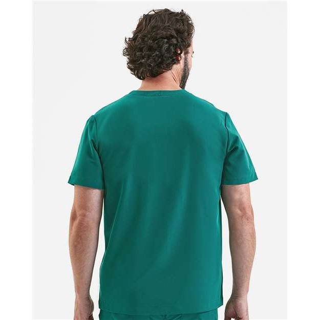 Men's Limitless V-Neck Stretch Scrub Top - Thumbnail Image