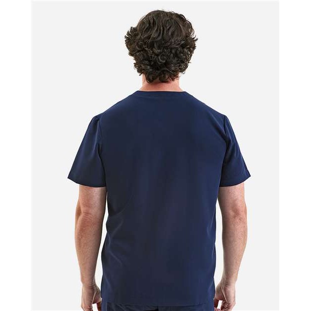 Men's Limitless V-Neck Stretch Scrub Top - Thumbnail Image