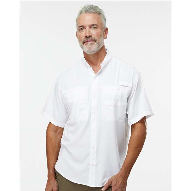 Men's Hatteras Performance Short Sleeve Fishing Shirt - Thumbnail Image