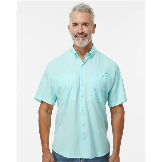Men's Hatteras Performance Short Sleeve Fishing Shirt - Thumbnail Image
