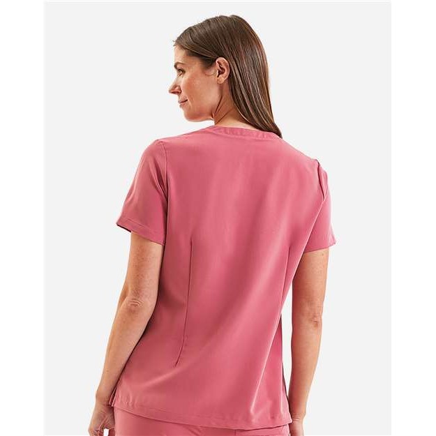 Women's Limitless V-Neck Stretch Scrub Top - Thumbnail Image