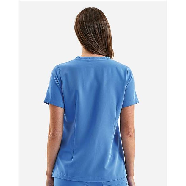 Women's Limitless V-Neck Stretch Scrub Top - Thumbnail Image