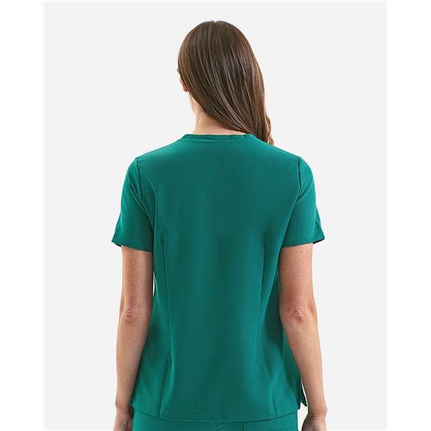 Women's Limitless V-Neck Stretch Scrub Top - Thumbnail Image