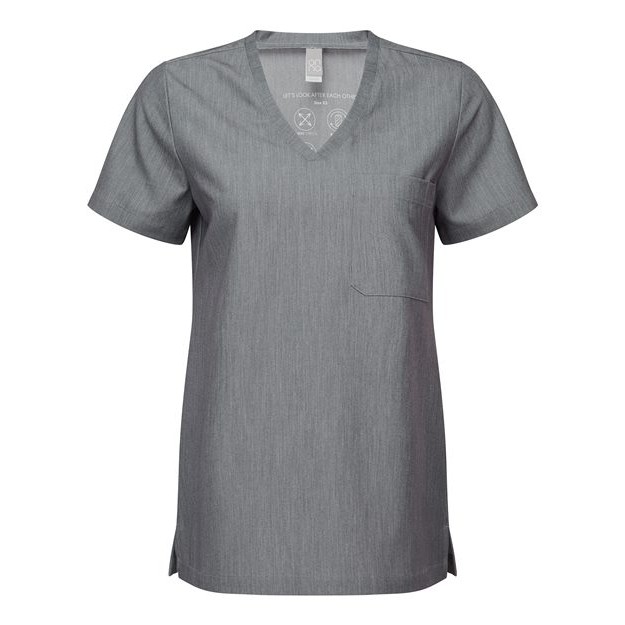 Women's Limitless V-Neck Stretch Scrub Top - Thumbnail Image