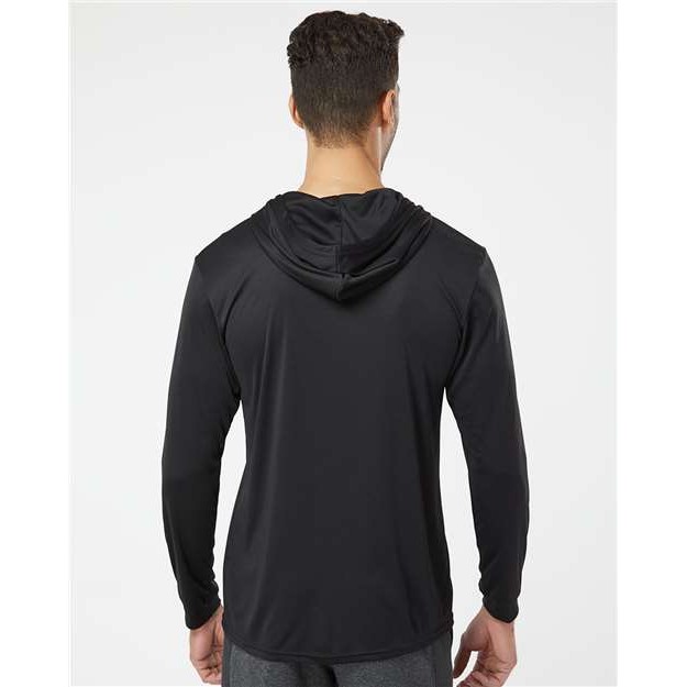 Unisex Bahama Performance Hooded Long Sleeve T-Shirt - Thumbnail Image