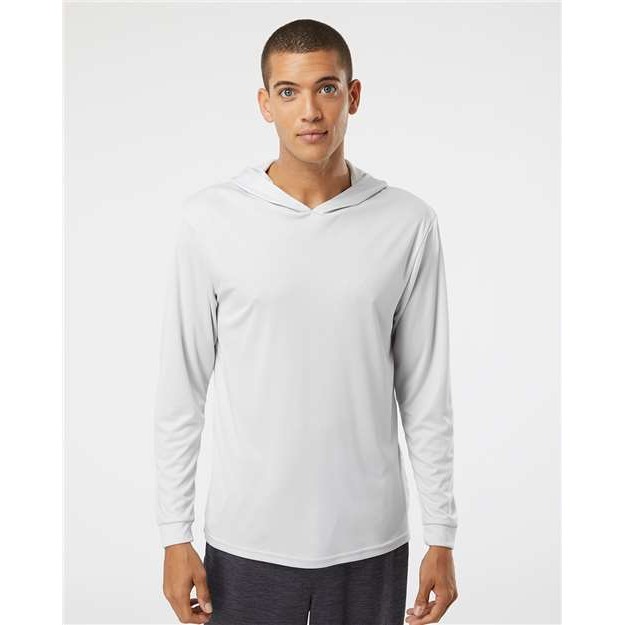 Unisex Bahama Performance Hooded Long Sleeve T-Shirt - Thumbnail Image