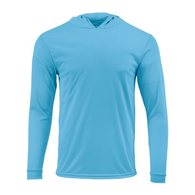 Unisex Bahama Performance Hooded Long Sleeve T-Shirt - Thumbnail Image