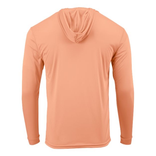 Unisex Bahama Performance Hooded Long Sleeve T-Shirt - Thumbnail Image