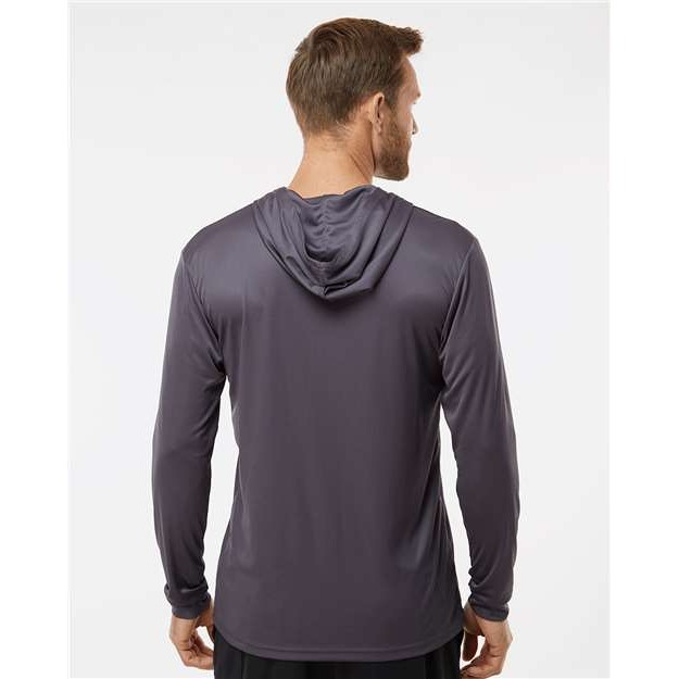 Unisex Bahama Performance Hooded Long Sleeve T-Shirt - Thumbnail Image