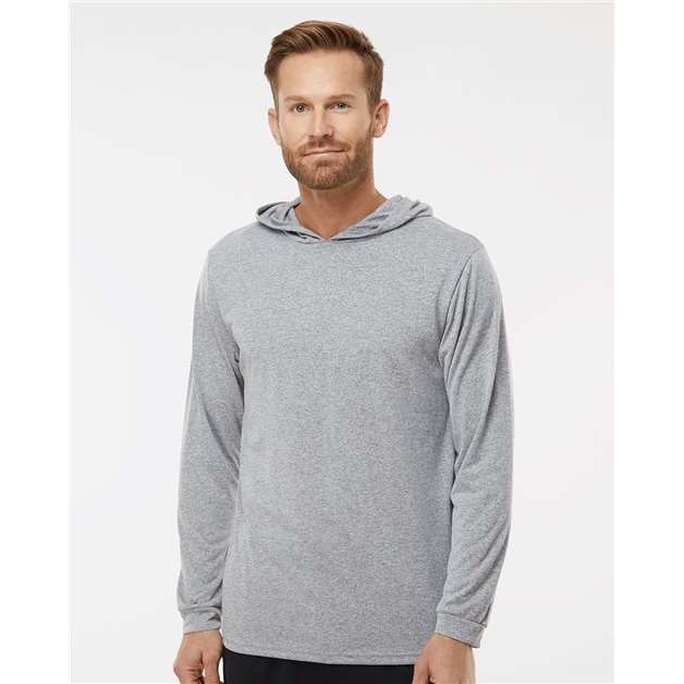 Unisex Bahama Performance Hooded Long Sleeve T-Shirt - Thumbnail Image