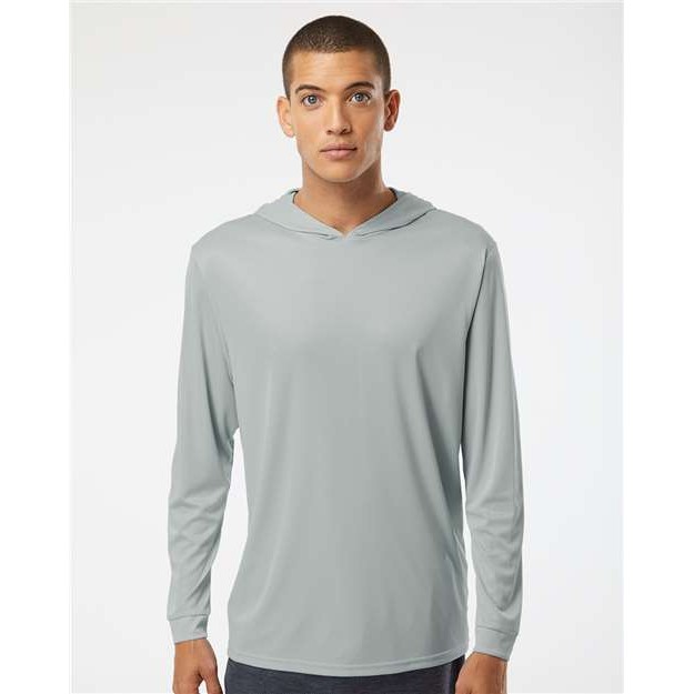 Unisex Bahama Performance Hooded Long Sleeve T-Shirt - Thumbnail Image