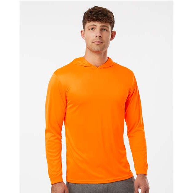 Unisex Bahama Performance Hooded Long Sleeve T-Shirt - Thumbnail Image