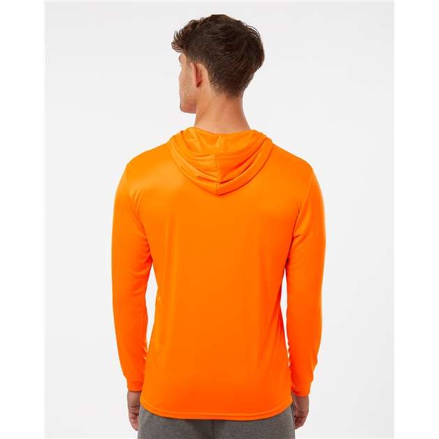 Unisex Bahama Performance Hooded Long Sleeve T-Shirt - Thumbnail Image