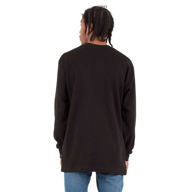 Unisex Heavyweight Thermal Long Sleeve T-Shirt - Thumbnail Image