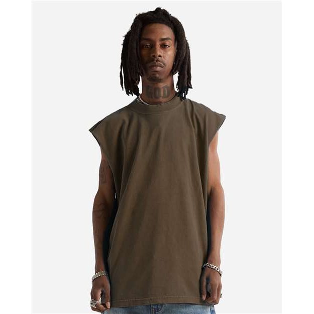 Unisex Garment-Dyed Muscle Tee - Thumbnail Image
