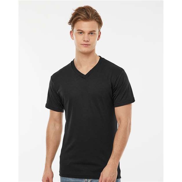 Men's Poly-Rich V-Neck T-Shirt - Thumbnail Image