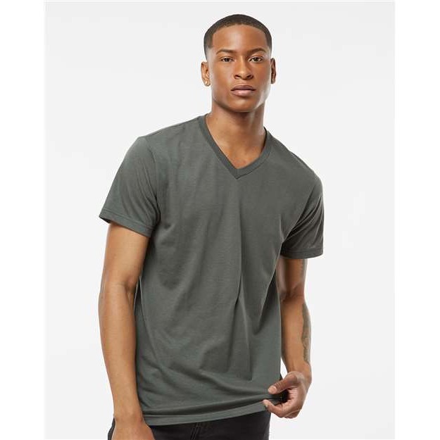 Men's Poly-Rich V-Neck T-Shirt - Thumbnail Image