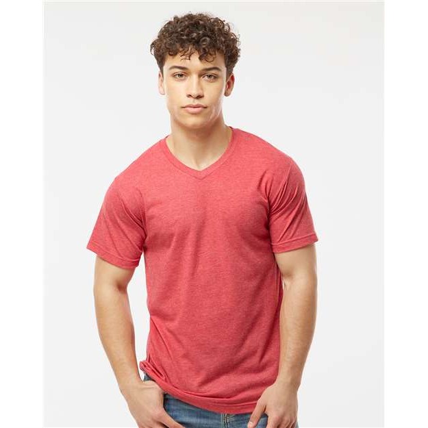 Men's Poly-Rich V-Neck T-Shirt - Thumbnail Image